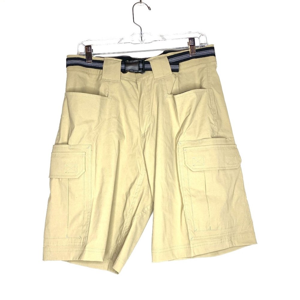 Eddie Bauer Mens Tan Cargo Shorts